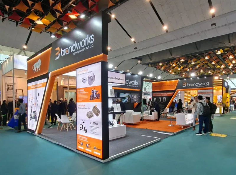 Exhibition stall for Brandworks at ACMA Automechanika