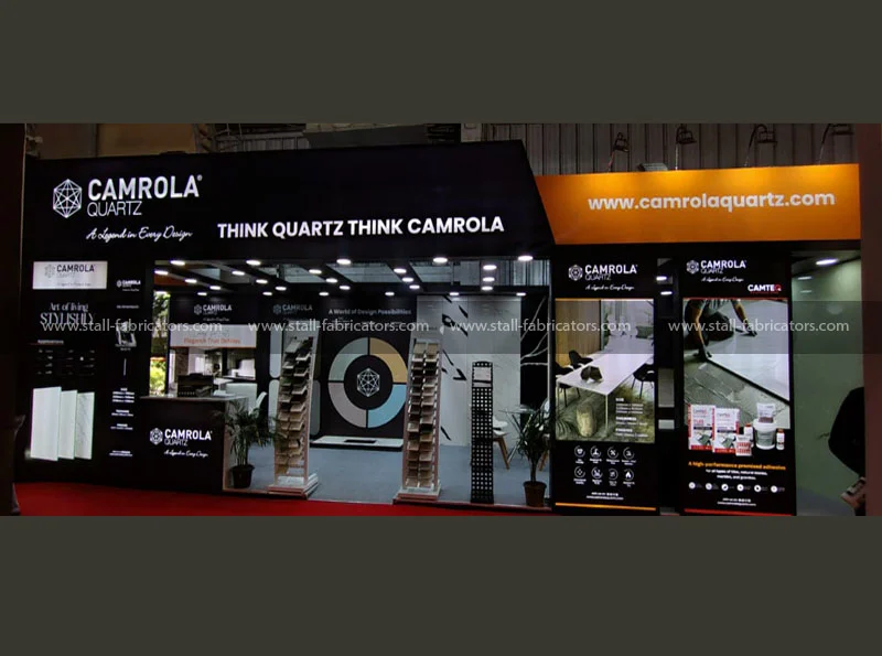 Exhibition Stall for Camrola Quartz Limited