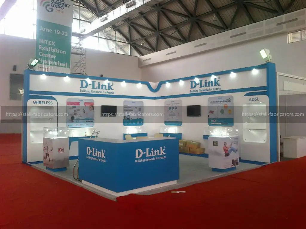 Exhibition Stall for Dlink