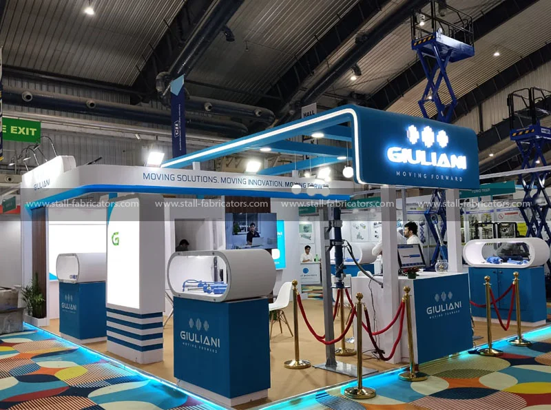 Exhibition Stall for Giuliani Steering Cylinders India Private Limited