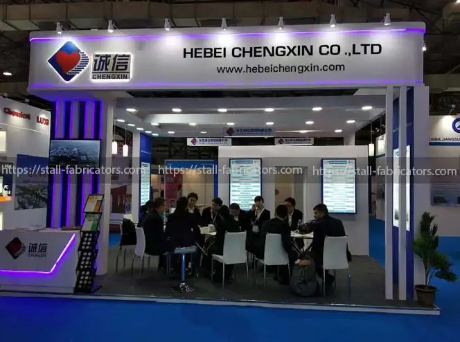 Exhibition Stall for Hebei Chengxin co. Ltd