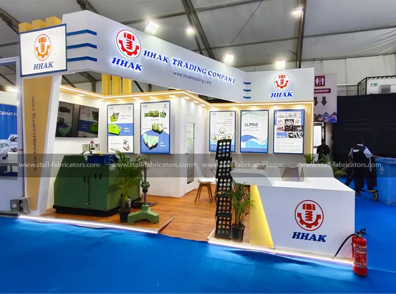 Exhibition Stall for HHAK Trading Company