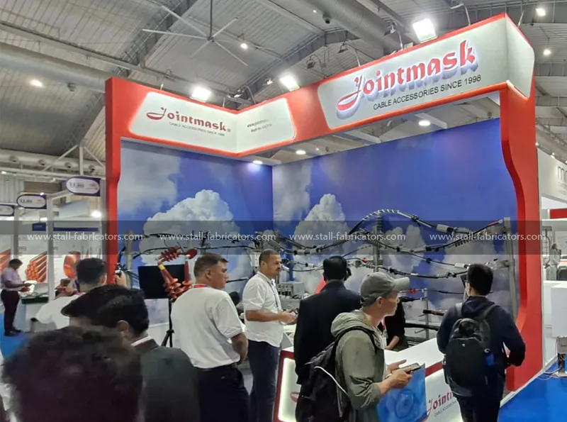 Exhibition stall for Joint Masks at ELASIA 2026