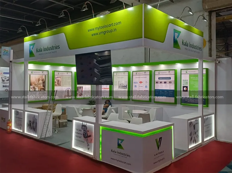 Exhibition stall for Kala Industries Precision Partners at Tagma Diemould India 2026