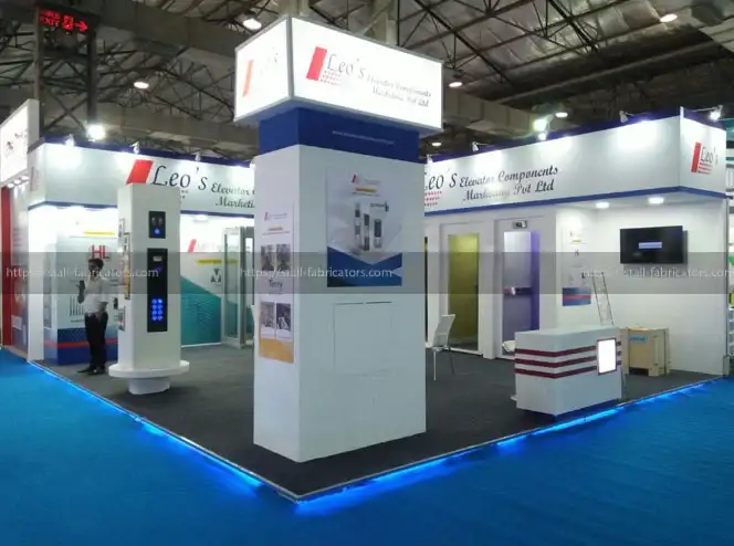 Exhibition Stall for Leo's Elevator