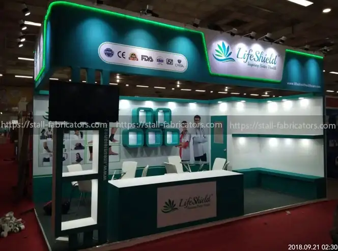 Exhibition Stall for Lifeshield