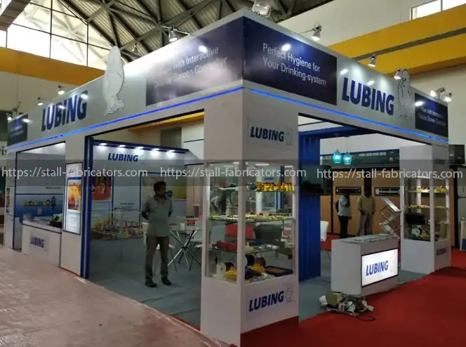 Exhibition Stall for Lubing