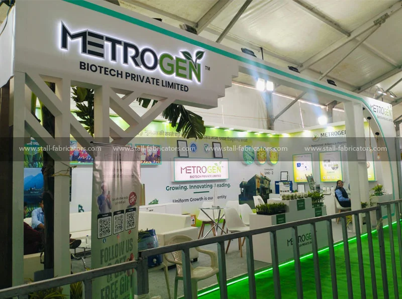 Exhibition Stall for Metrogen Biotech Private Limited