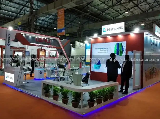 Exhibition Stall for National Polyplast india ltd