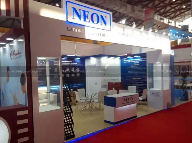 Exhibition Stall for Neon Laboratories Ltd.