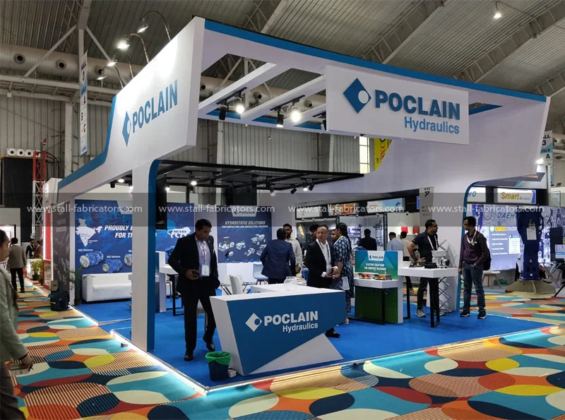 Exhibition Stall for Poclain Hydraulics Pvt. Ltd.