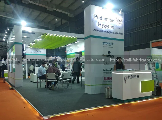 Exhibition Stall for Pudumjee Hygiene