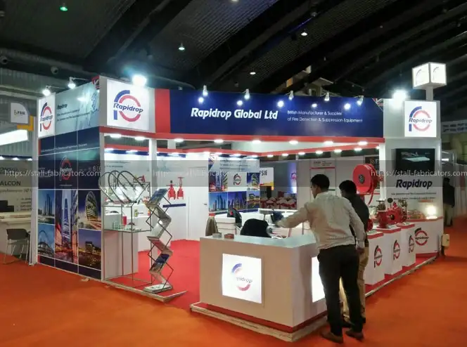 Exhibition Stall for Rapidrop Global Ltd