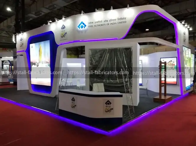 Exhibition Stall for Steel Authority of India