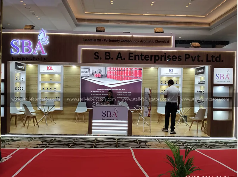 Exhibition Stall for SBA Enterprises
