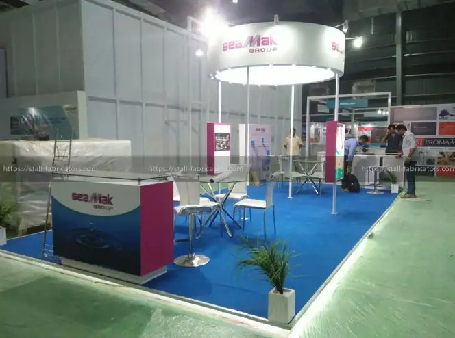 Exhibition Stall for Seamak Group