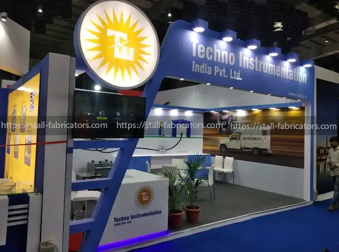 Exhibition Stall for Techno Instrumentation India Pvt. Ltd