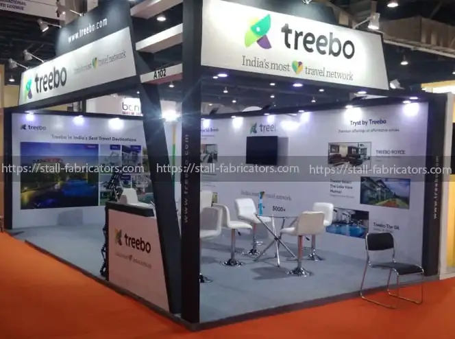 Exhibition Stall for Treebo Hotels