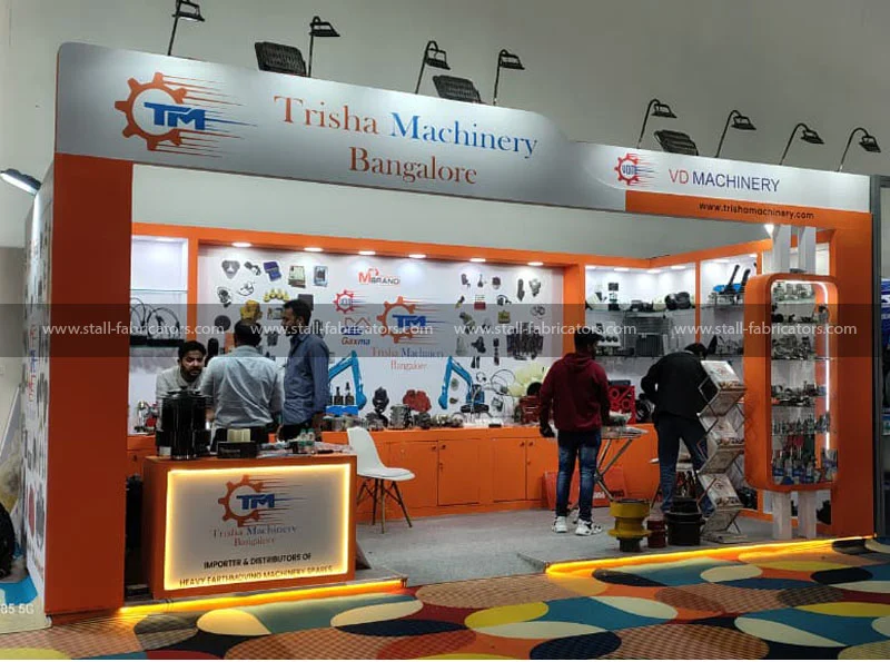 Exhibition Stall for Trisha Machinery Bangalore